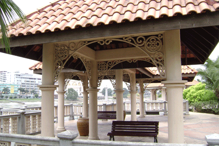 巴生河畔的石头码头公园 Taman Pengkalan Batu